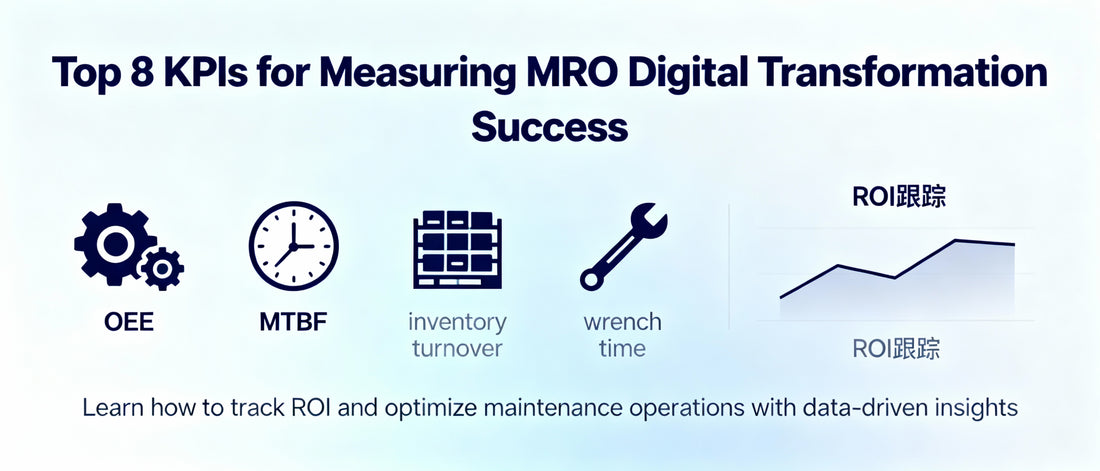 Top 8 KPIs for Measuring MRO Digital Transformation Success