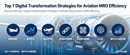 Top 7 Digital Transformation Strategies for Aviation MRO Efficiency