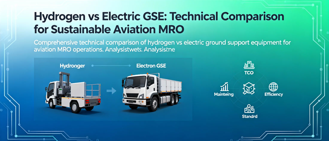 Hydrogen vs Electric GSE: Technical Comparison for Sustainable Aviation MRO