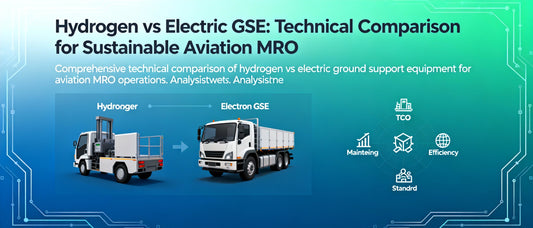 Hydrogen vs Electric GSE: Technical Comparison for Sustainable Aviation MRO