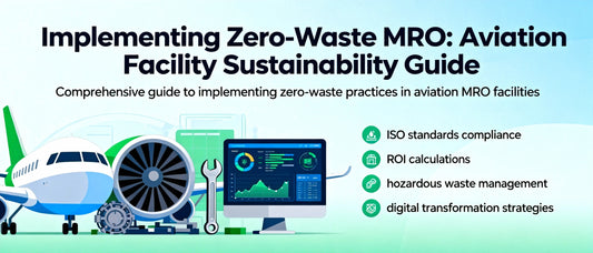 Implementing Zero-Waste MRO: Aviation Facility Sustainability Guide