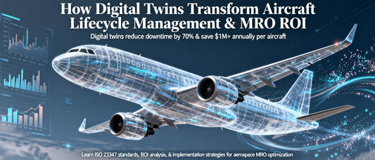 How Digital Twins Transform Aircraft Lifecycle Management & MRO ROI