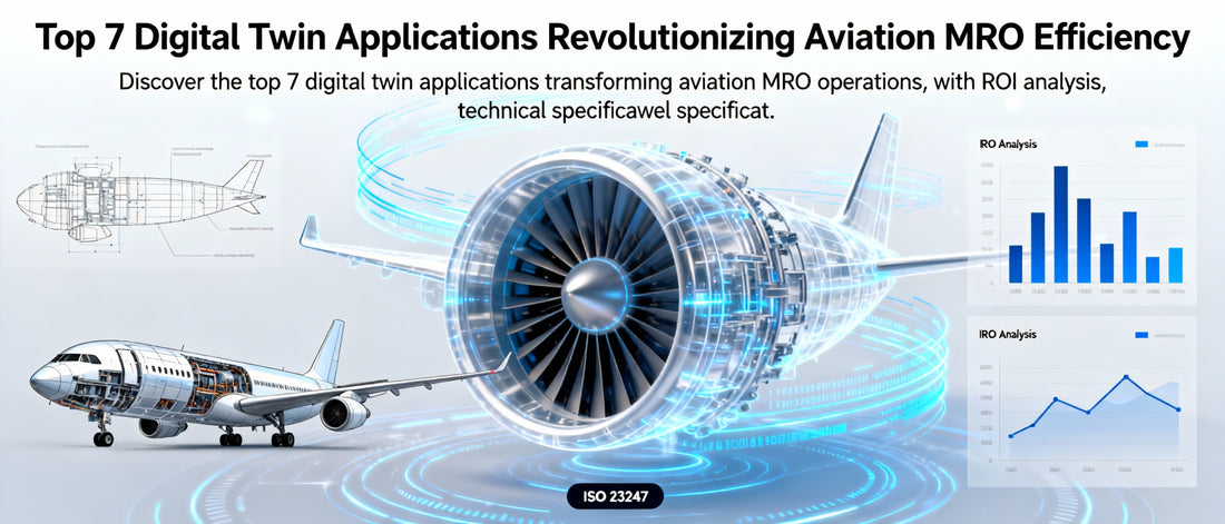 Top 7 Digital Twin Applications Revolutionizing Aviation MRO Efficiency
