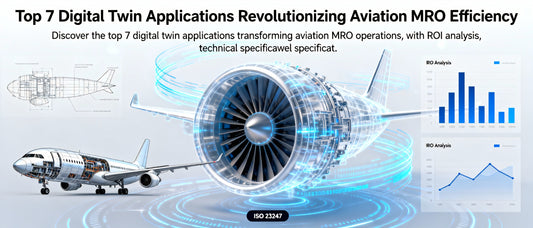 Top 7 Digital Twin Applications Revolutionizing Aviation MRO Efficiency