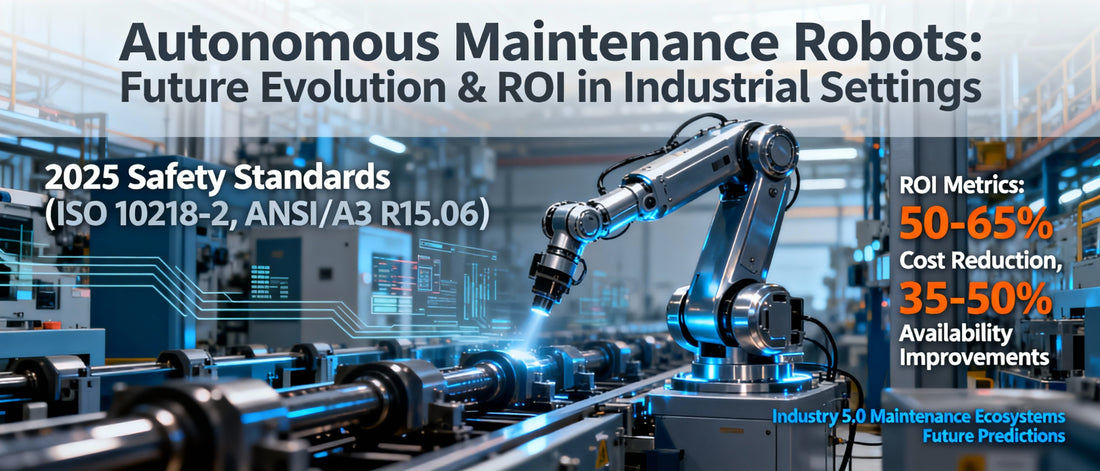 Autonomous Maintenance Robots: Future Evolution & ROI in Industrial Settings