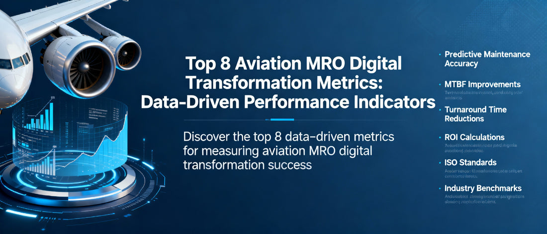 Top 8 Aviation MRO Digital Transformation Metrics: Data-Driven Performance Indicators