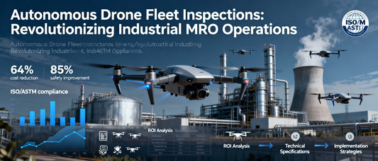 Autonomous Drone Fleet Inspections: Revolutionizing Industrial MRO Operations