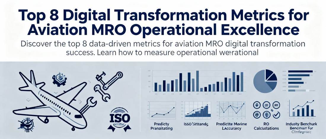 Top 8 Digital Transformation Metrics for Aviation MRO Operational Excellence
