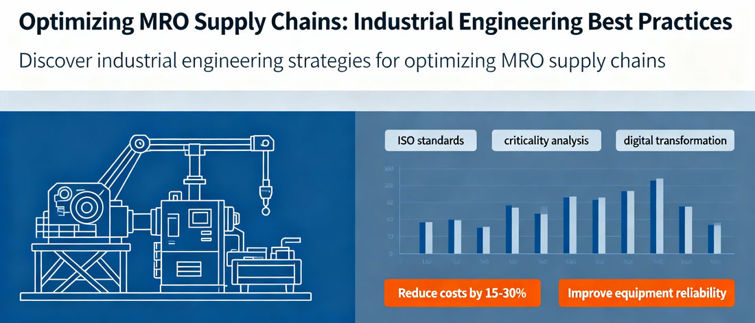 Optimizing MRO Supply Chains: Industrial Engineering Best Practices