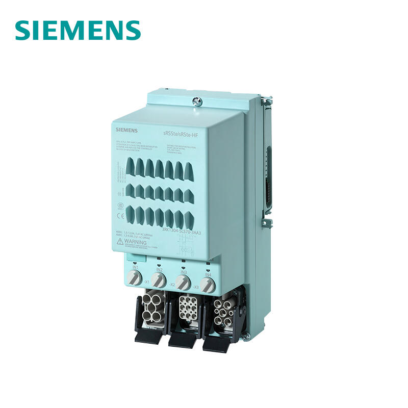 Siemens ET200proERSE/RSSEHF electronic reversible starter electronic (soft) switch motor full protection components: electronic humidistat overload protection + thermistor 0.9kW0.15A-2.00A without brake contact 4DI; 3RK13045KS703AA0