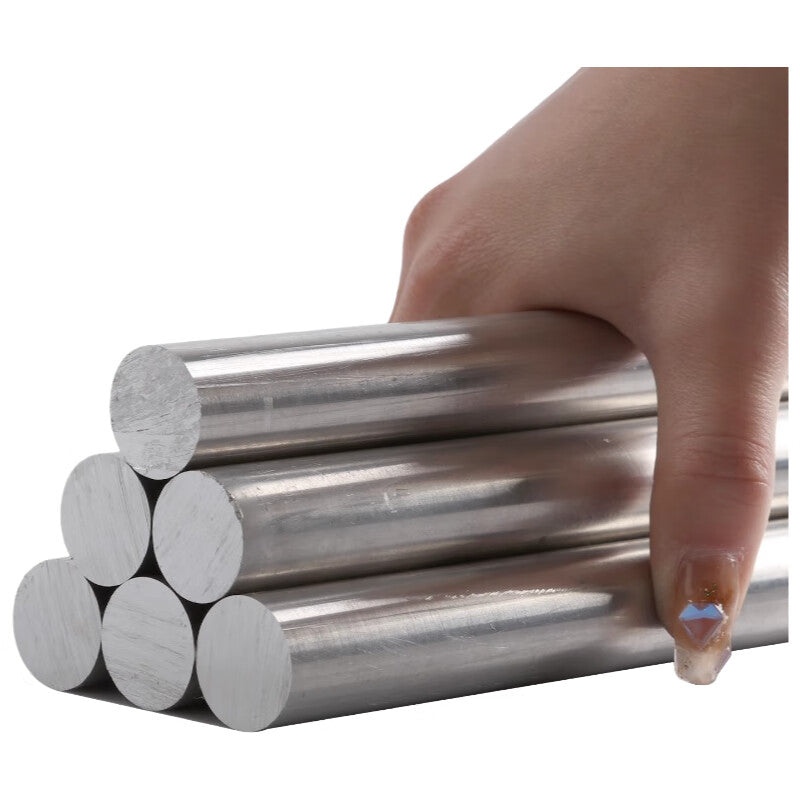 Heyucheng Solid Aluminum Rods, Cylindrical Aluminum, Aluminum Alloy Round Rods, Aluminum Alloy Round Rods, Aluminum Discs #40 - 50cm long - 1 piece