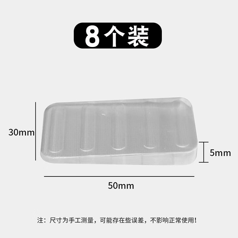Duo Furniture Leveling Pads, Cabinet Foot Pads, Adjustable Triangular Pads, Refrigerator Balance Pads, Uneven Floor Pads, 8-Pack