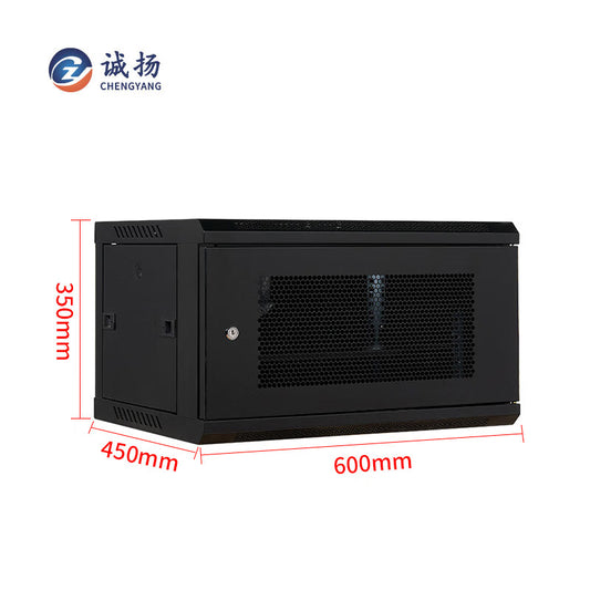 Chengyang CY-C1-6U 6U Wall-Mounted Network Power Distribution Cabinet