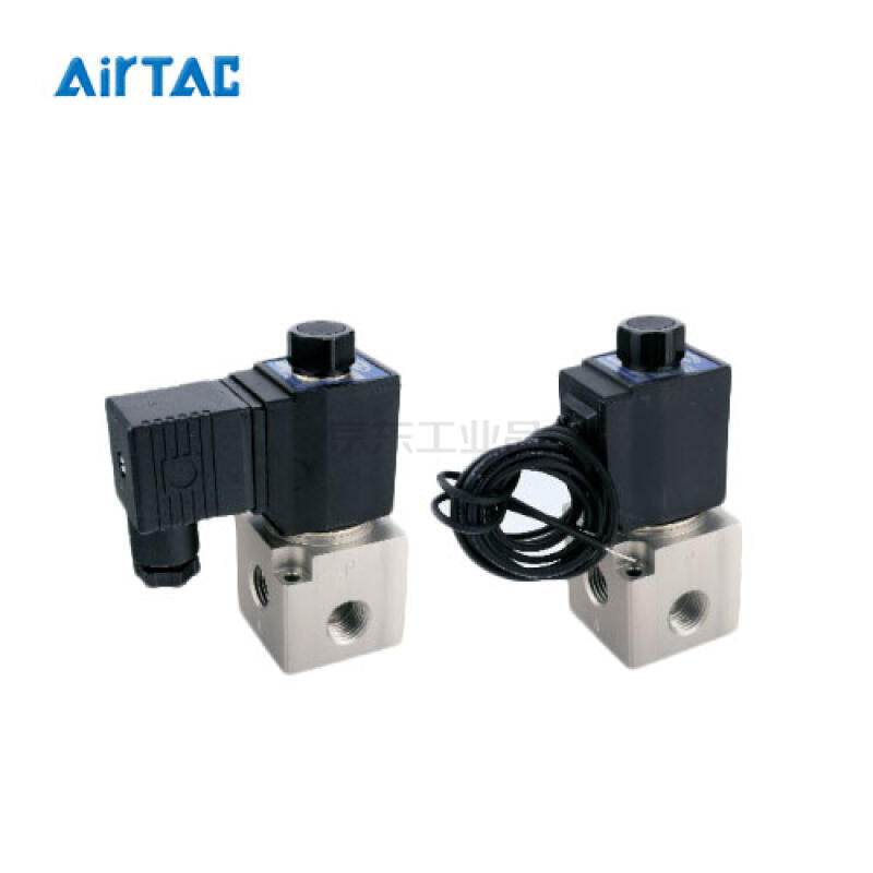 AirTAC three-port two-position direct-acting solenoid valve; 3V308NOBT