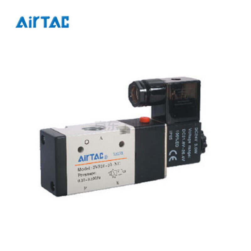 AirTAC 2-position 3-way single electric solenoid valve, terminal type; 3V31010NCBG-W