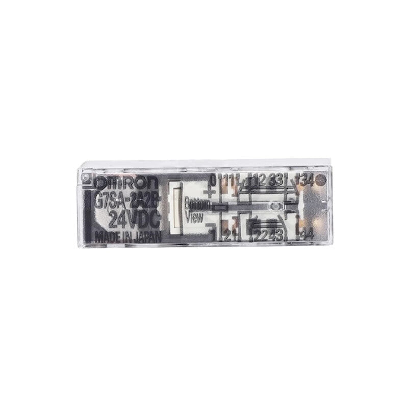 Omron relay with forced guided contacts; G7SA-2A2B DC24