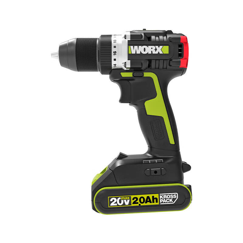 Wicks 20V Lithium Brushless Drill (2*2Ah, cloth bag) - WU182