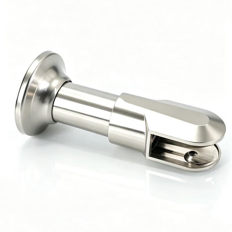 Bingyu Stainless Steel Partition Legs, Toilet Partition Accessories, Thickened Alloy Support Legs, 1 Piece BH-544