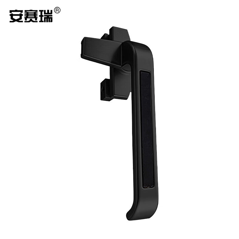 Anseri aluminum alloy window handle, type 38, casement window, sliding door handle, single-point handle, black, right handle 311110