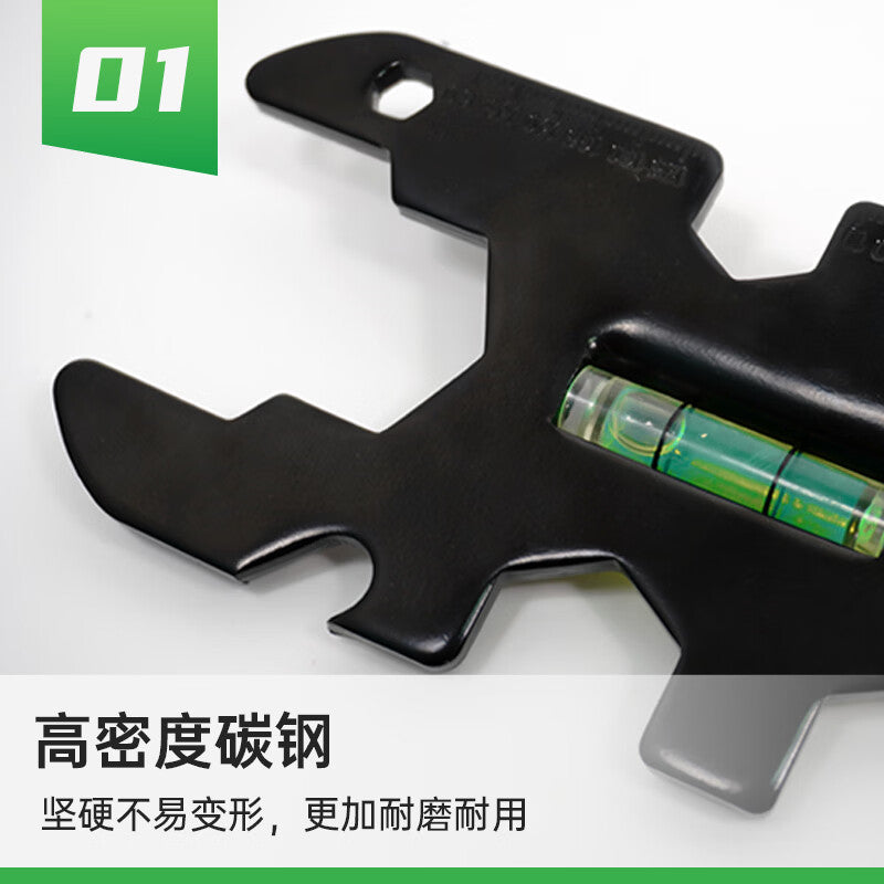 Paola Multi-functional Bathroom Wrench, Aerator Valve Core, Hose Nut, and Cap Disassembly and Repair Special Hardware Tool 2442