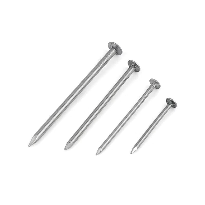 Goodyear nails, iron nails, household woodworking round nails, small foreign nails, round steel nails, 1 inch 25mm (1 jin/bag, approximately 1050 nails).