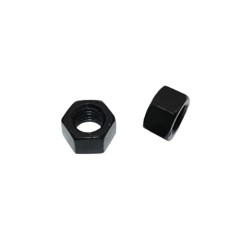 Mindu Grade 8 Type 1 Hex Nut GB6170A, Blackened, Coarse Thread Heat Treated, 250 Pieces/Pack, M16 [SMB] 741113