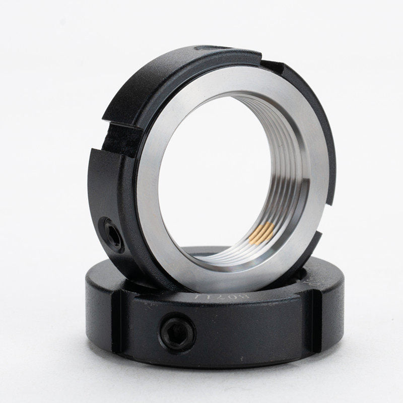Jinglan Precision Locking Nut R-type Radial Locking Machine Tool Nut Lead Screw Anti-loosening Round Nut with Cap M20*1