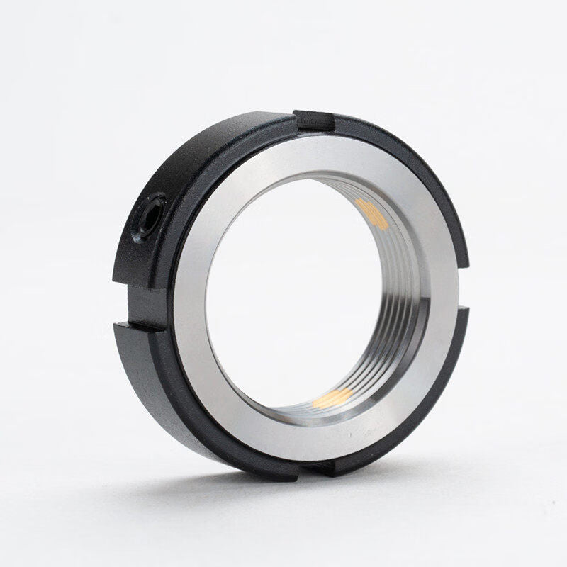 Jinglan Precision Locking Nut R-type Radial Locking Machine Tool Nut Lead Screw Anti-loosening Round Nut with Cap M20*1