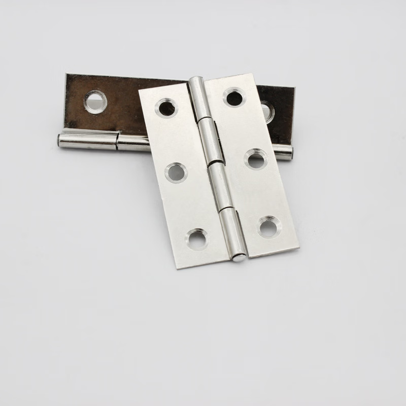 Jinzhenhe Small Hinge for Bags, Gifts, Wooden Boxes, Cabinet Doors, Wooden Doors [2.5 inch] Height 55mm, Width 33mm, Thickness 1mm / 20 pieces per pack