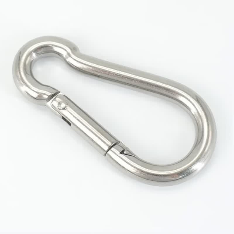 Peifan 304 Stainless Steel Spring Buckle Chain Buckle Keychain Connector M4 Standard Type (1 piece)