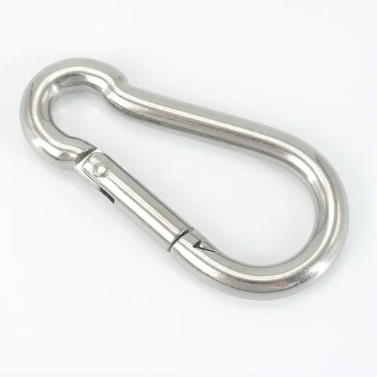 Peifan 304 Stainless Steel Spring Buckle Chain Buckle Keychain Connector M4 Standard Type (1 piece)