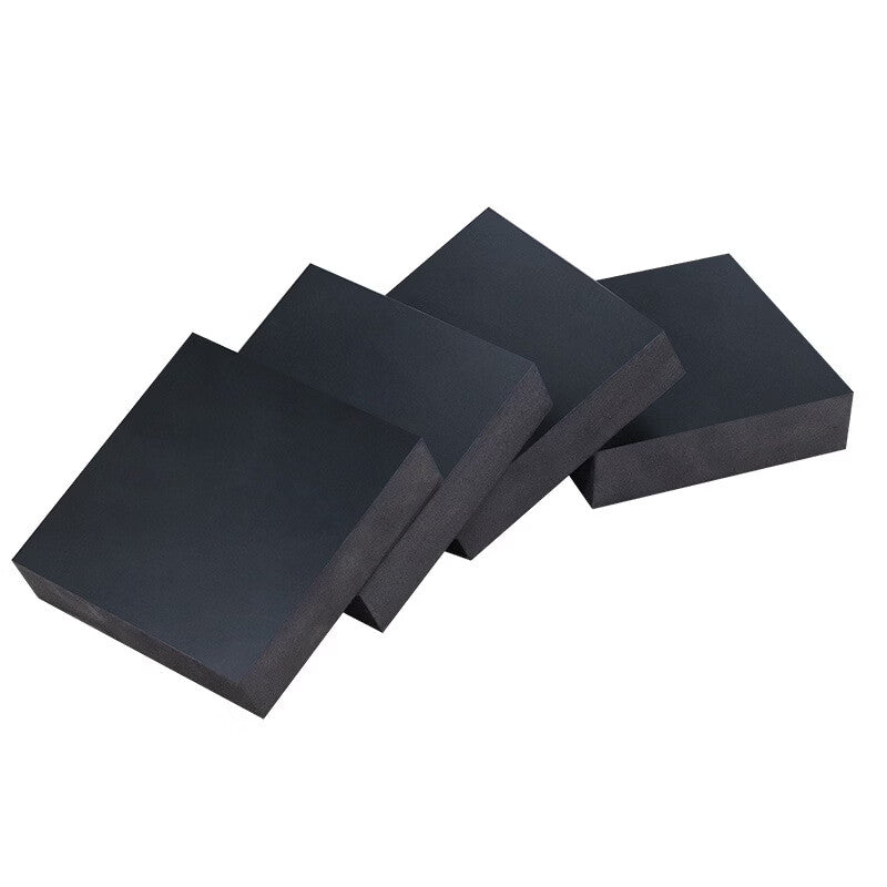 Zhunming Rubber Vibration Damping Block, Wear-resistant Anti-vibration Pad, Black Rubber Block, Mechanical Equipment Industrial Buffer Rubber Block, 200*200*100mm (1 piece)