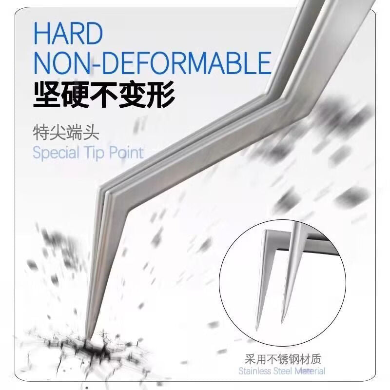 FAXI chip soldering tweezers, high-precision clamping tweezers for mobile phone repair, special-point positioning tweezers for holding electronic components.
