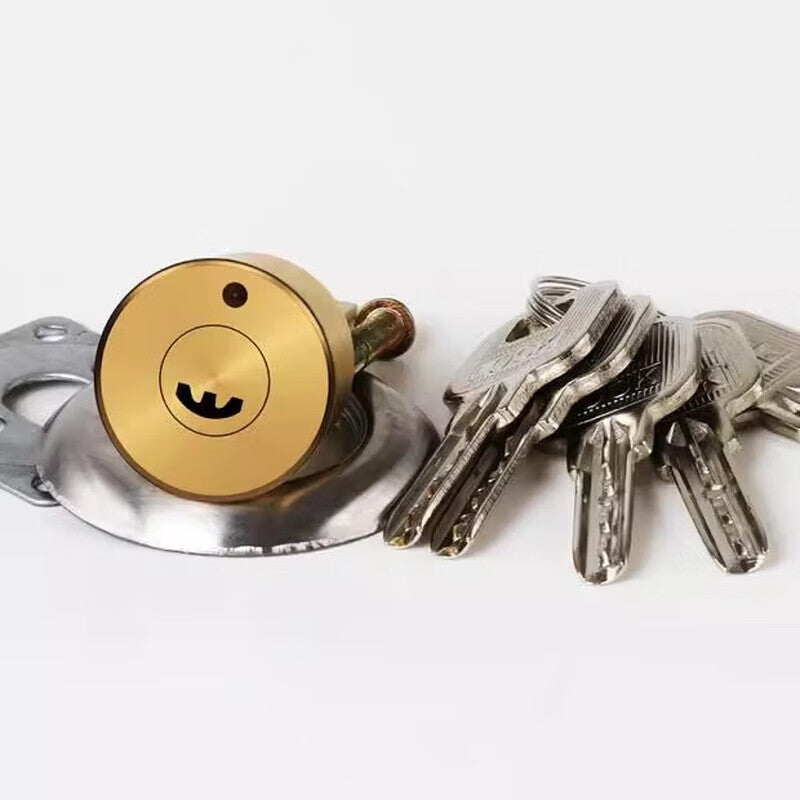 Chuke crescent lock cylinder, copper lock cylinder, anti-theft door, household door lock cylinder, anti-tin foil, anti-pry, anti-opening blade, old-fashioned door lock cylinder