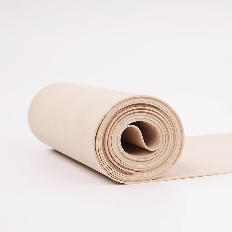 Jinglan High-Quality White Rubber Pad, High Temperature Resistant, Wear Resistant, Acid and Alkali Resistant, White, 1.5mm Wide, 60cm Long, 1m