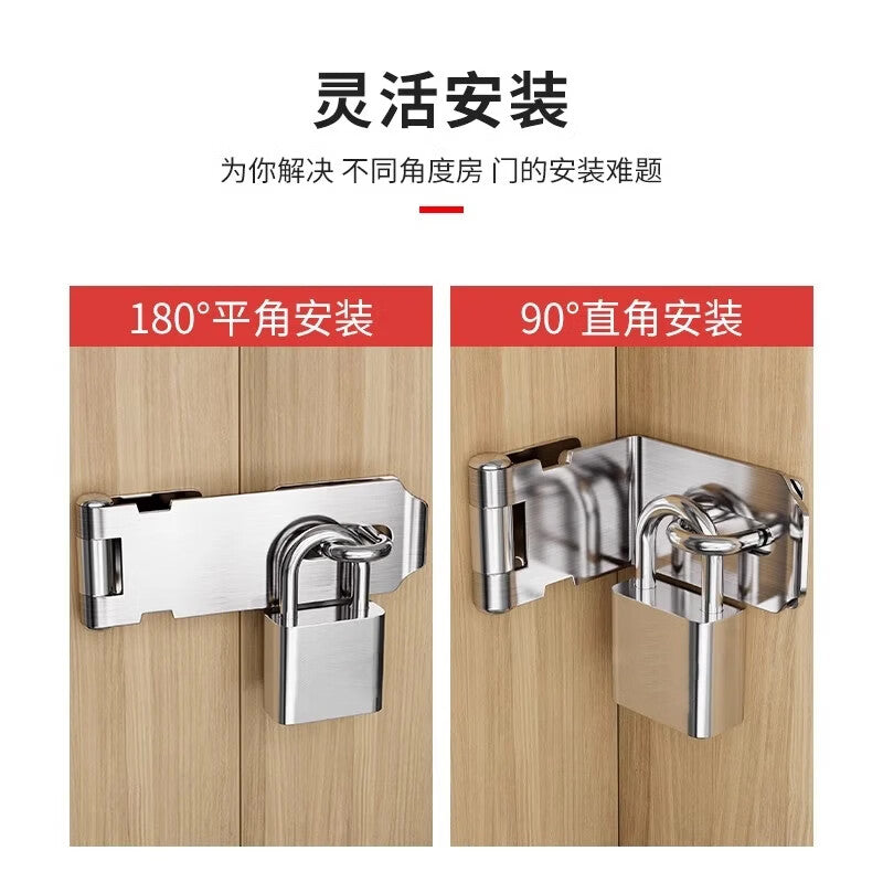 Dajujiang stainless steel latches, door locks, buckles, old-style cabinet door latches, door nose padlocks, hinges, anti-theft padlocks, latches, and bolts.