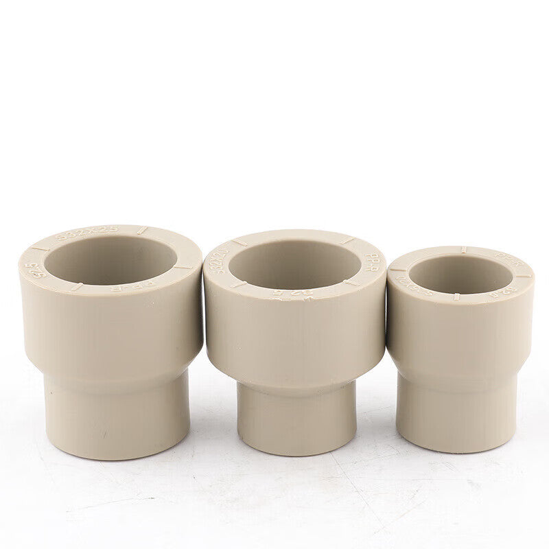 Mucang PPR plumbing fittings, connectors, PPR reducers, straight PPR reducers, 5 pieces/pack. Unit: Pack.