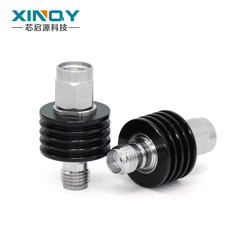 XINQY SMA RF Coaxial Attenuator 18G 5W Signal Power Test Fixed Attenuation Head, Male to Female, 1-40dB DC-18GHz, Power 5W, Attenuation 30dB