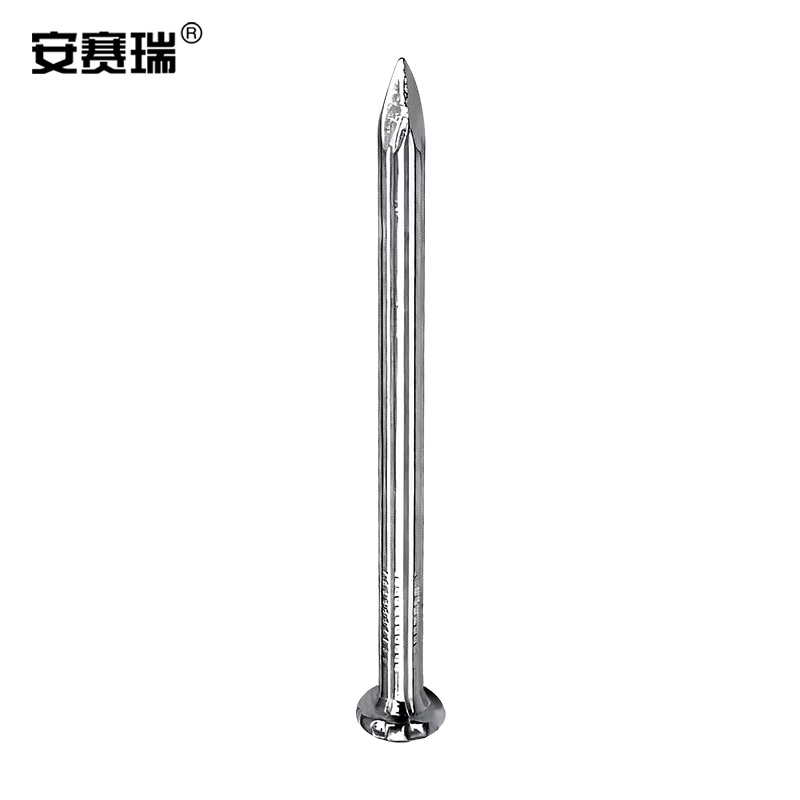 Anselry straight-grain galvanized cement nails, straight-grain cement nails, stainless steel nails, galvanized cement nails, construction site nails, 0.5kg, 25mm, 4C00015