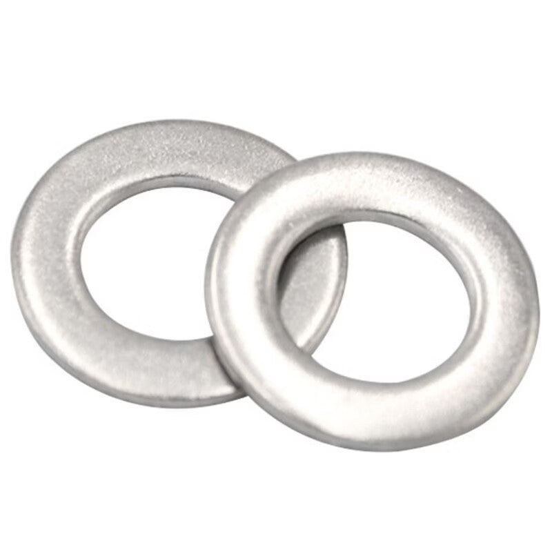 Bingyu 304 Stainless Steel Flat Washer DIN125 Type A Washer M10 (200 pieces/pack) BY-2004