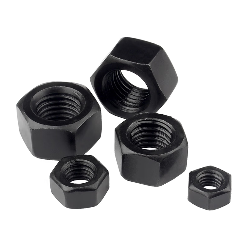 GUWANJI hexagonal nuts, grade 8 blackened carbon steel hexagonal screws, high strength caps, M39 [1 piece]