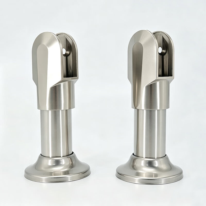 Bingyu Stainless Steel Partition Legs, Toilet Partition Accessories, Thickened Alloy Support Legs, 1 Piece BH-544