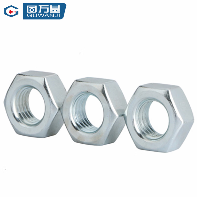 GUWANJI M5 Hex Nuts, Carbon Steel GB/T 6170, Galvanized / Minimum Order Quantity 1000 / Grade 8 [1 unit price]