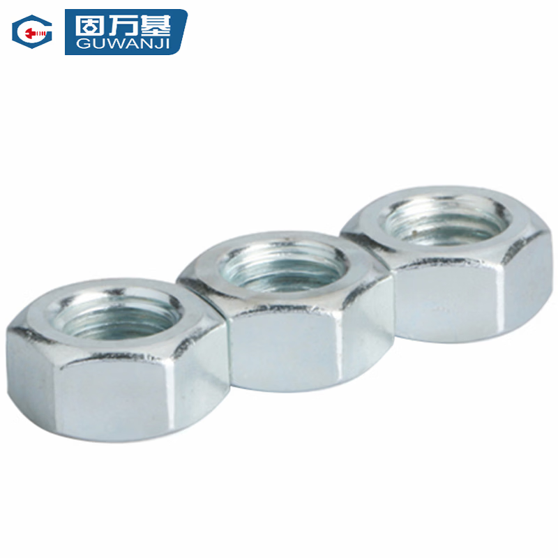 GUWANJI M12 Hex Nuts, Carbon Steel GB/T 6170, Galvanized / Minimum Order Quantity 1000 / Grade 8 [1 unit price]