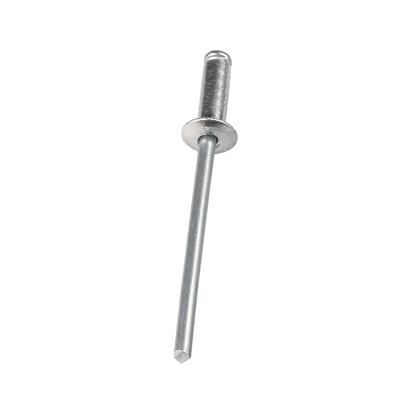 GUWANJI Open-Type Flat Round Head Blind Rivet, Aluminum Blind Rivet, Semi-Round Head Blind Rivet, Open-Type K-Type Rivet, M4x16 [1 piece]