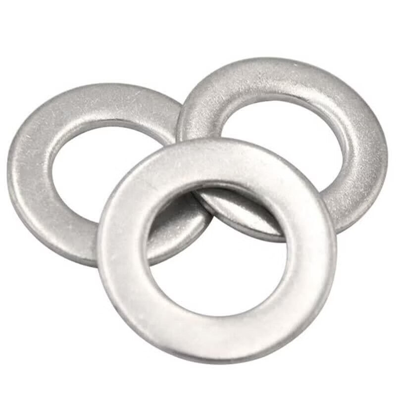 Bingyu 304 Stainless Steel Flat Washer DIN125 Type A Washer M10 (200 pieces/pack) BY-2004