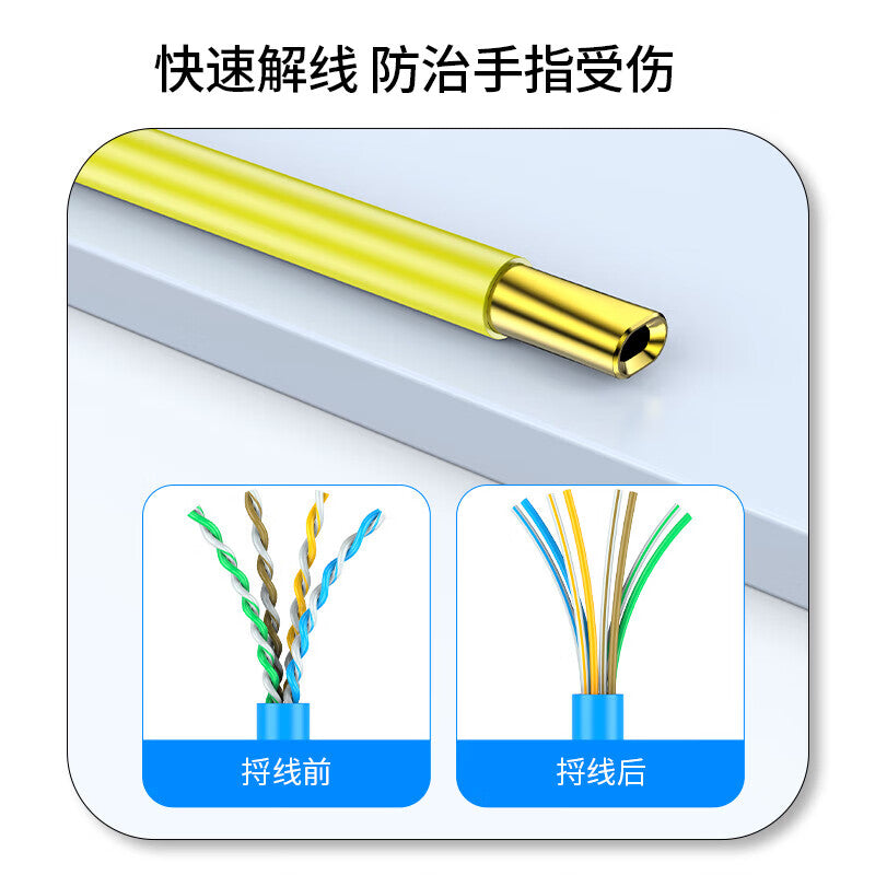 Shengwei Network Cable Loosening Tool, Cable Straightening Tool, Cat5/Category/Category 7 Network Cable Unloosening and Straightening Tool GLXQ567G