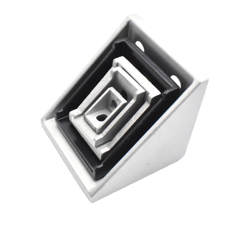 Haisik Industrial Aluminum Profiles, Aluminum Alloy Angle Brackets, with Screws, 2028 Standard T-Nut Set (4 Sets) HKxy-8 [Beijing Warehouse Delivery]