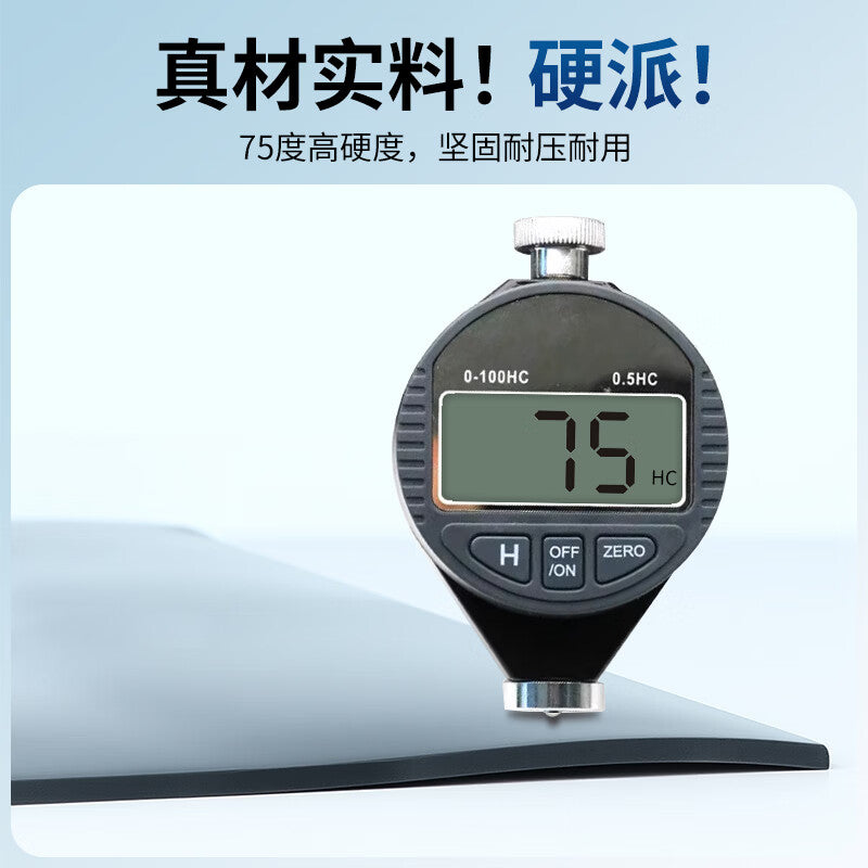 Milerqi Industrial Black Rubber Pad, High-Pressure Insulating Sealing Gasket, Anti-Slip, Wear-Resistant, Thickened Shock-Damping Rubber Sheet, Soft Rubber Oil-Resistant Pad, Black - Solid Rubber Pad, 1m*1m*3mm Thick