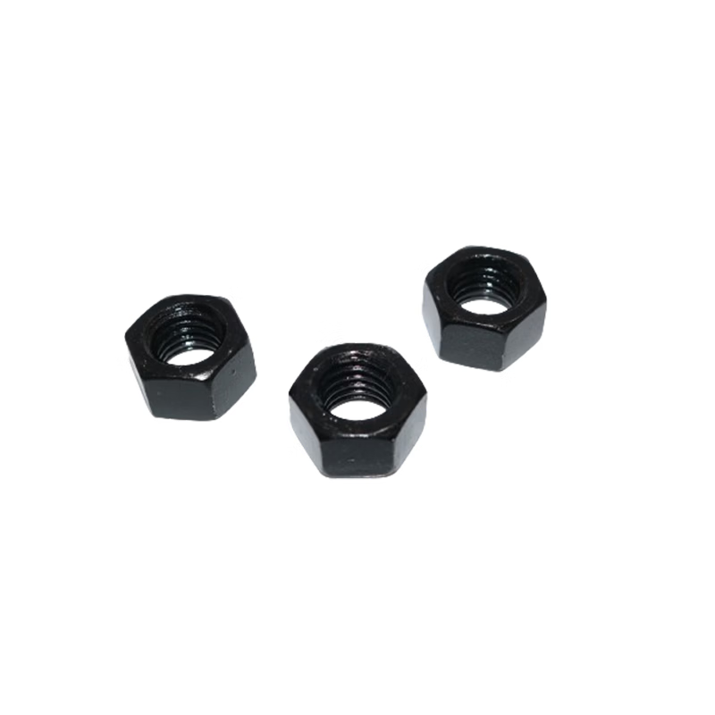 Mindu Grade 8 Type 1 Hex Nut GB6170A, Blackened, Coarse Thread Heat Treated, 250 Pieces/Pack, M16 [SMB] 741113